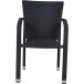 Gartenstuhl >Minas< in schwarz - 60x83x56 (BxHxT)