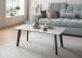 Couchtisch >2166-19< in matt weiß, Keramik - 110x60x60cm (BxHxT)