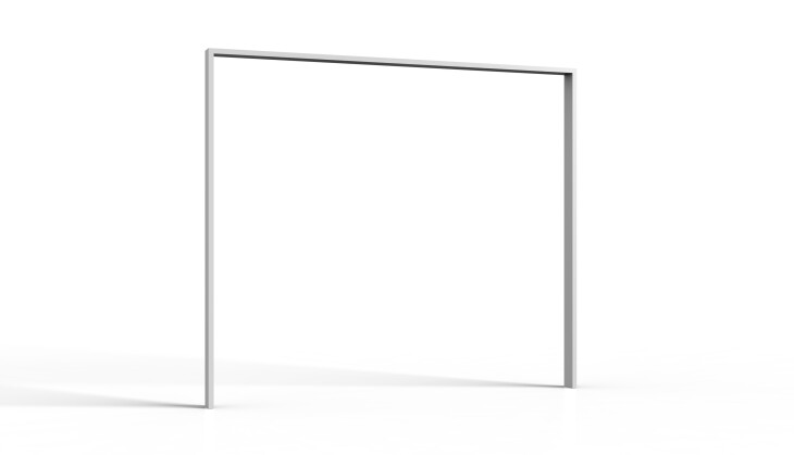 Passepartout >Seattle< in WEISS - 273x213x12cm (BxHxT)