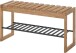 Schuhbank >BANTRY< in holzfarben, Eiche massiv geölt - 88x45x30cm (BxHxT)