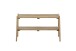 Sitzbank >BANTRY< in holzfarben, Eiche massiv geölt - 80x45x36cm (BxHxT)