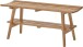 Sitzbank >BANTRY< in holzfarben, Eiche massiv geölt - 100x45x36cm (BxHxT)