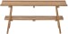 Sitzbank >BANTRY< in holzfarben, Eiche massiv geölt - 100x45x36cm (BxHxT)