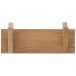 Garderobenpaneel >BANTRY< in holzfarben, Eiche massiv geölt - 30x13x12cm (BxHxT)