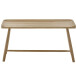 Sitzbank >BANTRY< in holzfarben, Eiche massiv geölt - 95x45x35cm (BxHxT)