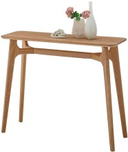 Konsole >BANTRY< in holzfarben, Eiche  - 100x80x35cm (BxHxT)
