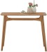 Konsole >BANTRY< in holzfarben, Eiche  - 100x80x35cm (BxHxT)