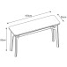 Konsole >BANTRY< in holzfarben, Eiche  - 100x80x35cm (BxHxT)