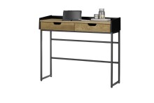Konsole >CALAMA< in Holz, HWP/ Eiche furniert -...