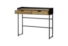 Konsole >CALAMA< in Holz, HWP/ Eiche furniert - 100x84x35cm (BxHxT)