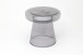 Beistelltisch >7/210< in Grau, Glas - 39x40cm (HxD)