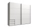 Kleiderschrank-Set >Seattle< in Weiß - 228x213x65cm (BxHxT)
