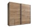 Schlafzimmer-Set >Seattle< in Plankeneiche-Nachbildung - 228x213x65cm (BxHxT)