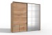 Kleiderschrank-Set >Seattle< in Plankeneiche-Nachbildung - 228x213x65cm (BxHxT)