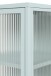 Vitrine >Milton< in mintgrün, Stahl - 40x101,5x40cm (BxHxT)
