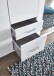 Drehtürenschrank >Freiburg< in WEISS - 225x208x58cm (BxHxT)
