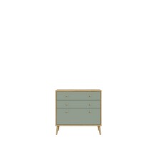 Kommode >Whenua< in Natural Eiche - 88,8x86,3x41,5cm (BxHxT)