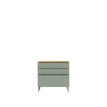 Kommode >Whenua< in Natural Eiche - 88,8x86,3x41,5cm (BxHxT)
