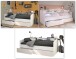 Stauraumbett >Sleep 4< in 23 - Weiss - 203x113x82cm (LxBxH)
