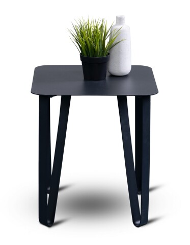 Beistelltisch >Beistelltisch Emma 1< in schwarz - 40x45x40 (BxHxT)