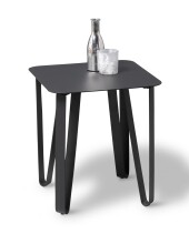 Beistelltisch >Beistelltisch Emma 1< in schwarz - 40x45x40 (BxHxT)