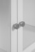 Highboard >Arles< in weiß - 100x150x40cm (BxHxT)