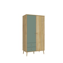 Kleiderschrank >Whenua< in Natural Eiche -...