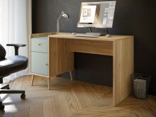 Schreibtisch >Whenua< in Natural Eiche -...