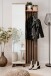 Kompaktgarderobe >Medan< in Dekor Artisan Oak / anthrazit - 80x190x37cm (BxHxT)