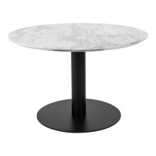 Couchtisch >Bolzano< in Weiss, Marmor - 70x45x70cm...