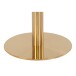 Esstisch >Bolzano< in Weiss, Marmor - 70x75x70cm (BxHxT)