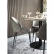 Esstisch >Bolzano< in Weiss, Marmor - 110x75x110cm (BxHxT)
