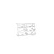 Kommode >Jakobina < in schwarz,braun - 120,1x85,8x41,3cm (BxHxT)