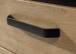 Kommode >Trondheim< in schwarz,braun - 178,4x94,1x41,5cm (BxHxT)