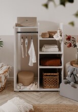 Garderobe >Lala< in weiß - 78x109x39cm (BxHxT)