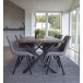 Esstisch >Montpellier< in Natur, Eiche-Massiv - 95x75x200cm (BxHxT)