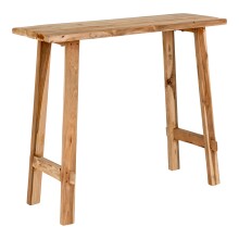 Konsolentisch >Girona< in Natur, Teak - 30x80x90cm...
