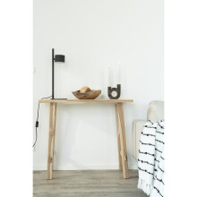 Konsolentisch >Girona< in Natur, Teak - 30x80x90cm (BxHxT)