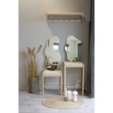 Spiegel >Palermo< in Glas, Alu, Glas - 40x60x0,5cm (BxHxT)