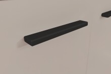 Schuhschrank >Satos< in samt - 100x110x34cm (BxHxT)
