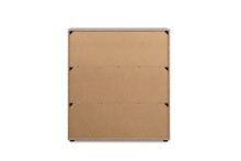 Schuhschrank >Satos< in samt - 100x110x34cm (BxHxT)