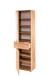 Garderobenschrank >8871-79< in Wotaneiche, Holzwerkstoff - 50x195x32cm (BxHxT)