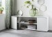 Lowboard >8875-11.11< in Weiß matt - 165x55x34 (BxHxT)