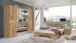Nachtschrank >Anna< in PLANKENEICHE NACHBILDUNG - 52x40x38cm (BxHxT)