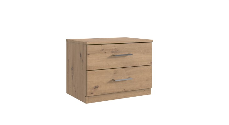 Nachtschrank >Anna< in ARTISAN EICHE NACHBILDUNG - 52x40x38cm (BxHxT)