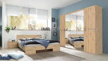 Nachtschrank >Anna< in ARTISAN EICHE NACHBILDUNG -...