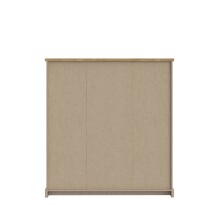 Highboard >Kaszimiro< in braun,schwarz - 148,4x160,2x52cm (BxHxT)
