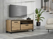 TV-Board >Trondheim< in schwarz,braun -...