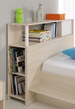 Jugendzimmer-Set >Charly 11< in Akazie / Weiss
