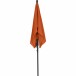 Sonnenschirm >City< in anthrazit, terracotta - 140x235x210 (BxHxT)